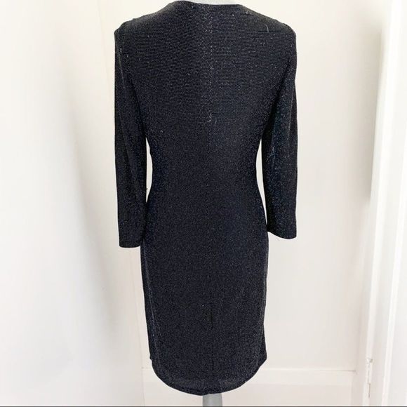 Ralph Lauren Chaps -silver/black sparkly dress - Picture 4 of 10